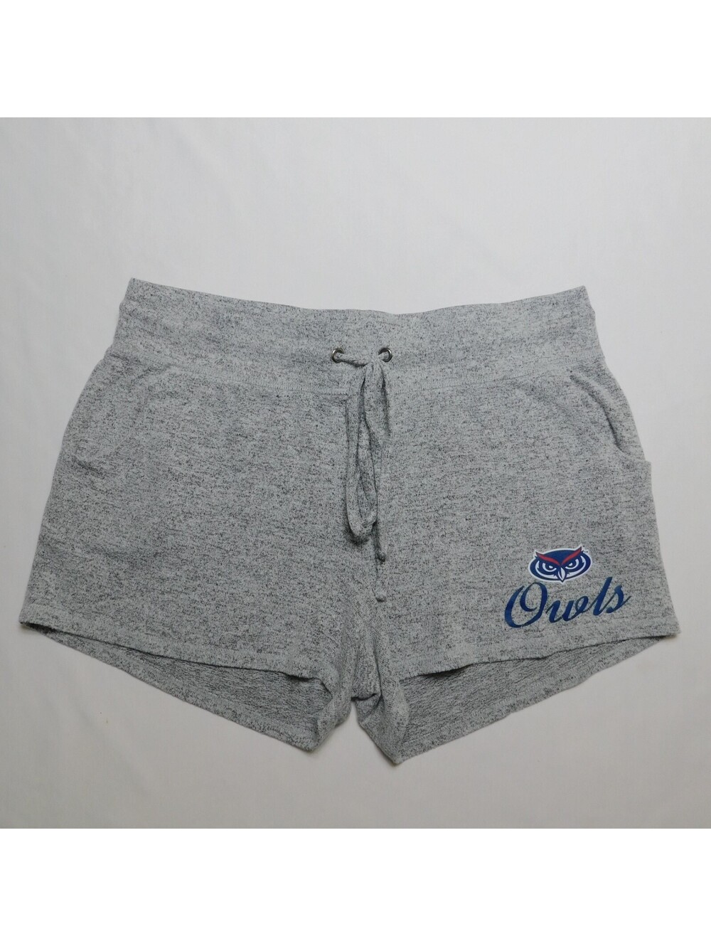 Concepts Sport FAU Florida Atlantic Owls Shorts Womens Medium M Gray Pajama Loun